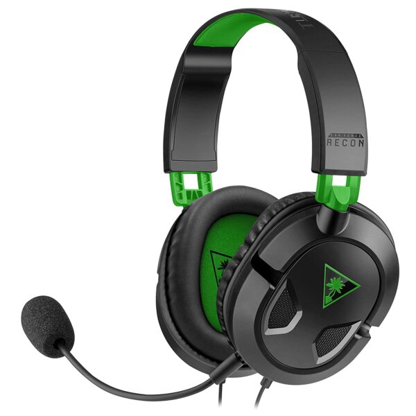 Turtle Beach Recon 50 Gaming Headset for XBox, PlayStation, Nintendo Switch, Mobile & PC with 3.5mm – Removable Mic