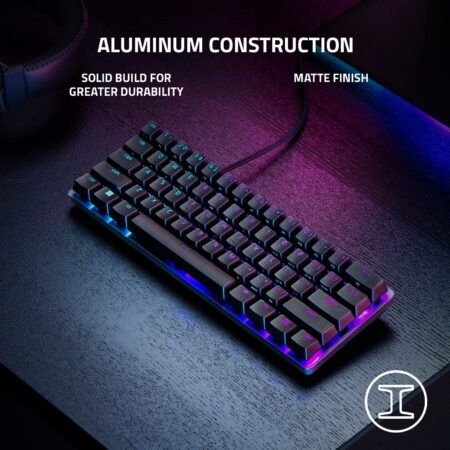 Razer Huntsman Mini Analog - 60% Gaming Keyboard with Analog Optical Switches