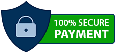 100% secure payments