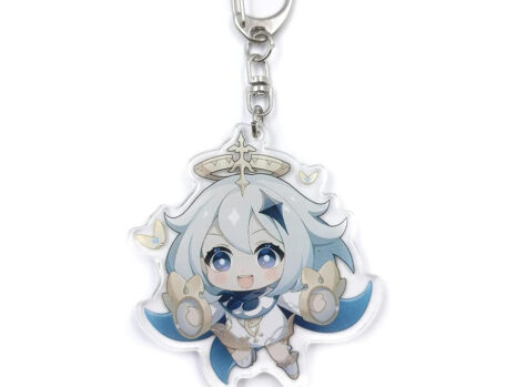 Cute Genshin Impact Character Acrylic Keychain