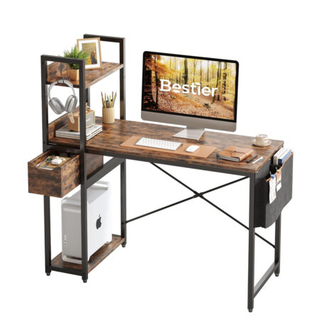 Bestier Reversible 120cm computer desk