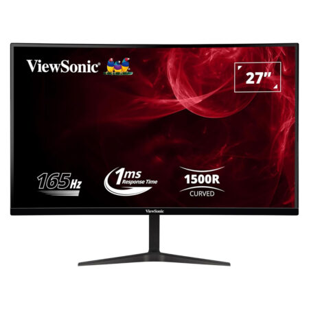 ViewSonic VX2718-PC-MHD 27-inch 1080p HD Curved Gaming Monitor, 165Hz