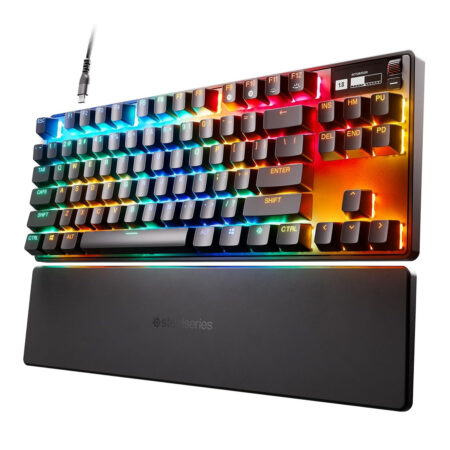 SteelSeries Apex Pro TKL Wireless HyperMagnetic Gaming Keyboard - World's Fastest Keyboard