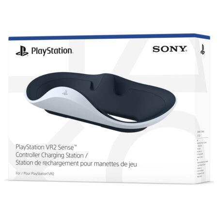 Virtual reality PlayStation VR2 Sense controller charging station