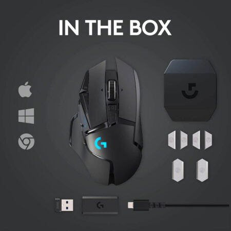 Logitech G502 LIGHTSPEED Wireless Gaming Mouse with HERO 25K Sensor