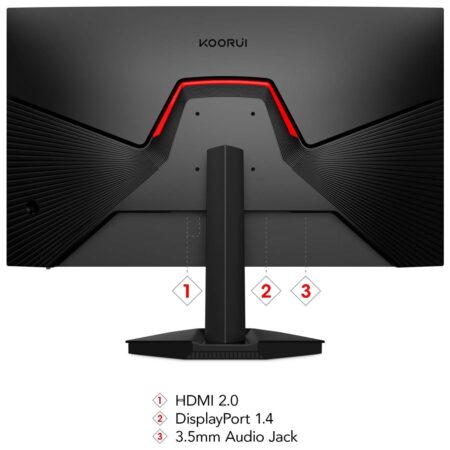 KOORUI 27 Inch Gaming Monitor QHD (2560 x 1440) GN05, 240 Hz