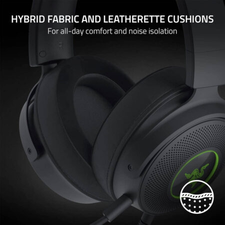 Razer Kraken Kitty Edition V2 Pro - Wired RGB Headset with Interchangeable Ears