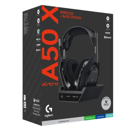 ASTRO A50 X LIGHTSPEED Wireless Gaming Headset + Base Station