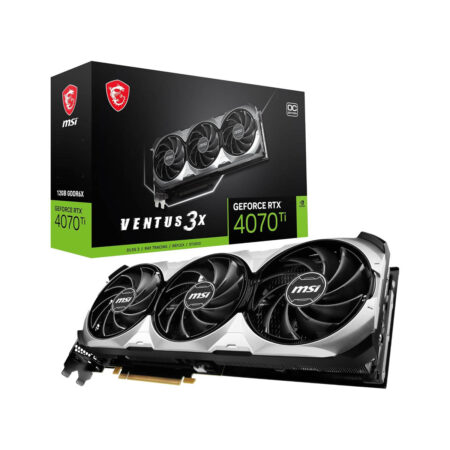 MSI GeForce RTX 4070 TI Ventus 3X Graphics Card