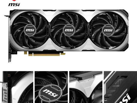 MSI GeForce RTX 4070 TI Ventus 3X Graphics Card