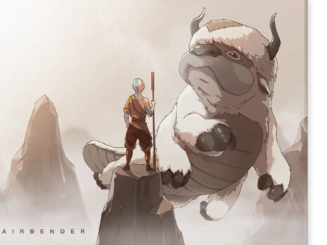 Avatar: The Last Airbender – Aang & Appa Mousepad