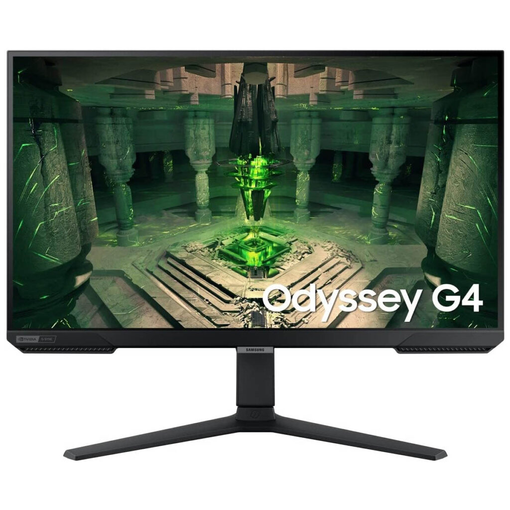 Samsung Odyssey G4 - 27-Inch IPS Full HD Gaming Monitor, 240Hz, 1ms, LS27BG400EUXXU