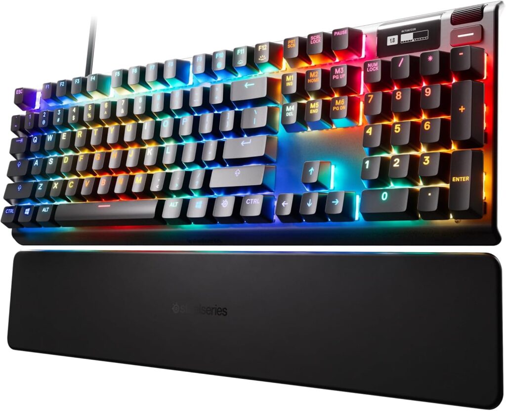 SteelSeries Apex Pro HyperMagnetic Gaming Keyboard — World's Fastest Keyboard