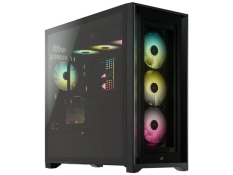 iCUE 5000X RGB Tempered Glass Mid-Tower ATX PC Smart Case - Black