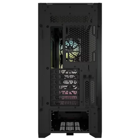 iCUE 5000X RGB Tempered Glass Mid-Tower ATX PC Smart Case - Black