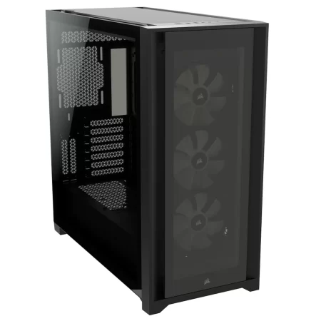 iCUE 5000X RGB Tempered Glass Mid-Tower ATX PC Smart Case - Black