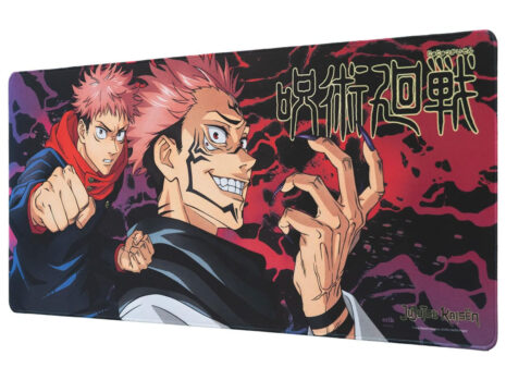 Grupo Erik Jujutsu Kaisen XXL Desk Mat - 31.5" x 13.78", Non-Slip, Waterproof