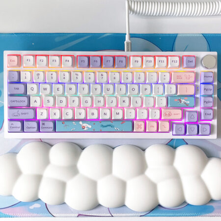 Sanrio Hello Kitty Cinnamoroll Keycaps - 147 XDA Dye Sub PBT Mechanical Keyboard Keycap Set