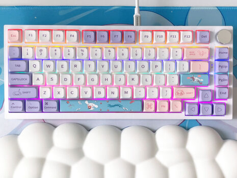 Sanrio Hello Kitty Cinnamoroll Keycaps - 147 XDA Dye Sub PBT Mechanical Keyboard Keycap Set