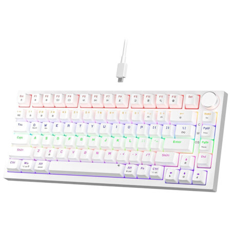 Newmen GM326 75% TKL Hot-Swappable Wired Mechanical Gaming Keyboard