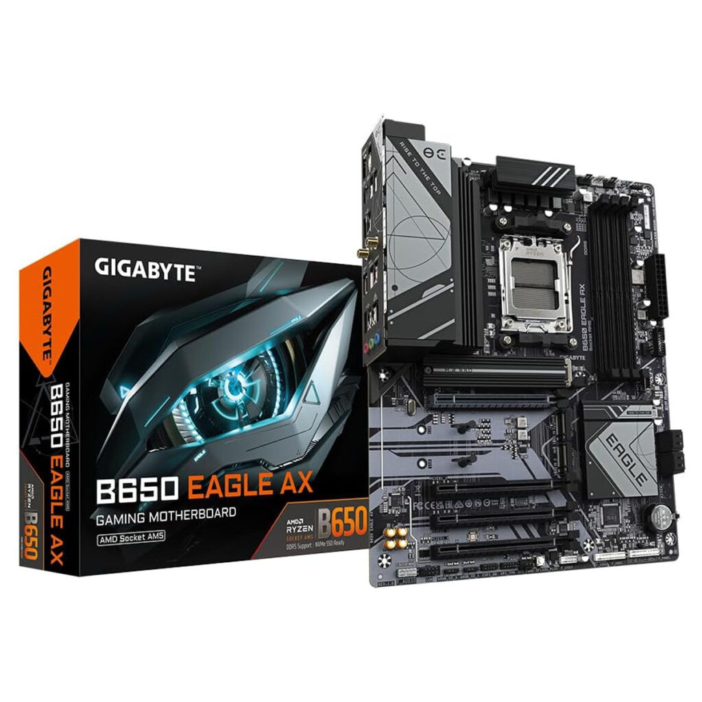 Gigabyte B650 EAGLE AX Motherboard - Supports AMD Ryzen 7000 CPUs