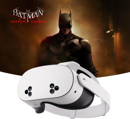 Meta Quest 3S 256 GB – Mixed Reality Headset – Batman: Arkham Shadow and Meta Quest+ trial