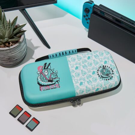 Fortnite Llama Nintendo Switch Case - Hard Shell Carrying Case with Game Cartridge Storage