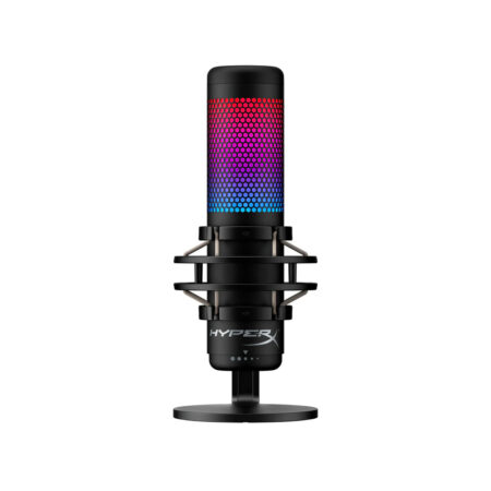 HyperX QuadCast S - RGB USB Condenser Microphone for PC, PS4 and Mac