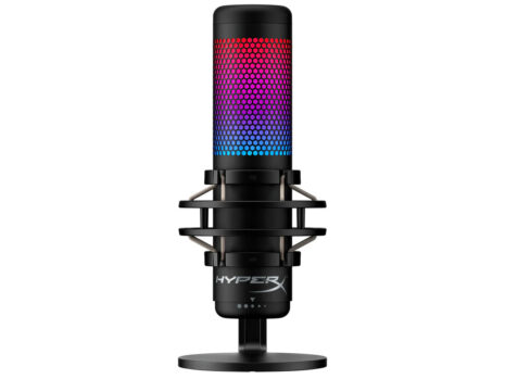 HyperX QuadCast S - RGB USB Condenser Microphone for PC, PS4 and Mac