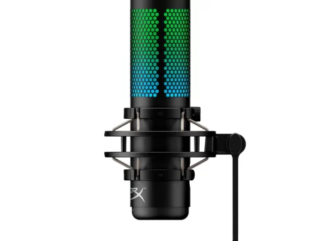 HyperX QuadCast S – RGB USB Condenser Microphone for PC, PS4 and Mac