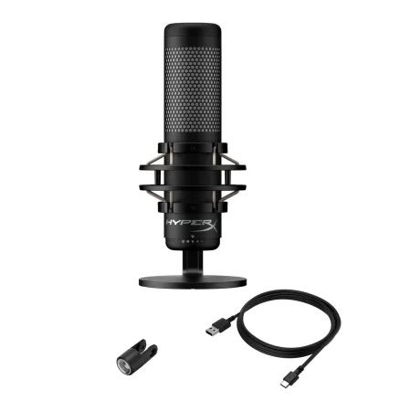 HyperX QuadCast S - RGB USB Condenser Microphone for PC, PS4 and Mac