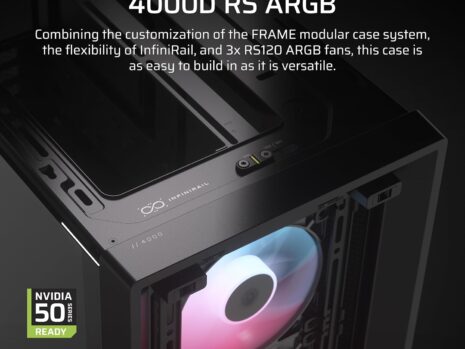 CORSAIR Frame 4000D RS ARGB Modular Mid-Tower ATX PC Case