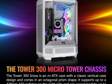 Thermaltake Tower 300 Snow Micro-ATX Case