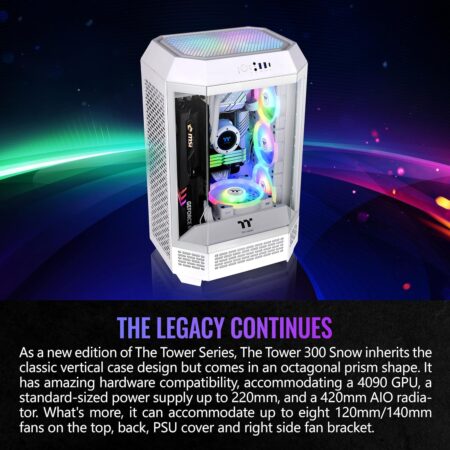 Thermaltake Tower 300 Snow Micro-ATX Case