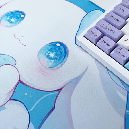 Cute Cinnamoroll Gaming Desk Mat