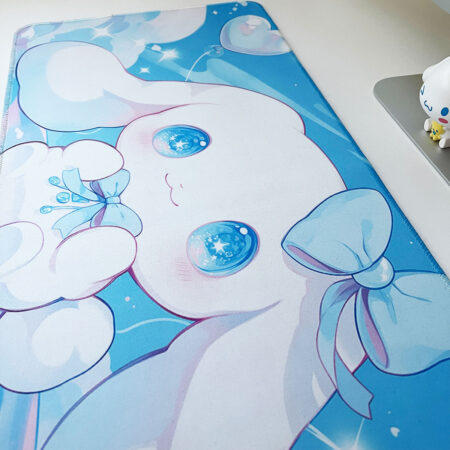 Cute Cinnamoroll Gaming Desk Mat