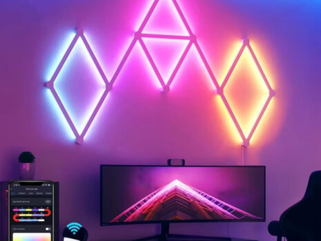 Smart RGBIC LED Wall Light Bars with Music Sync