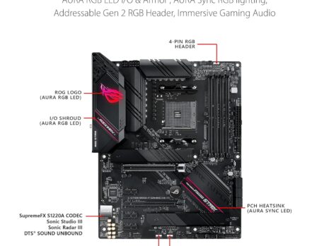 Asus ROG Strix B550-F Gaming WiFi II ATX Motherboard for 3rd Gen Ryzen | PCIe 4.0, WiFi 6E