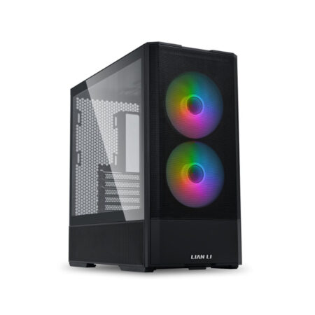 LIAN LI LANCOOL 207 Compact ATX RGB Gaming Computer Case - Black