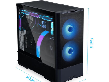 LIAN LI LANCOOL 207 Compact ATX RGB Gaming Computer Case – Black