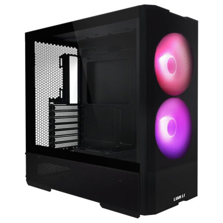 LIAN LI LANCOOL 207 Compact ATX RGB Gaming Computer Case - Black