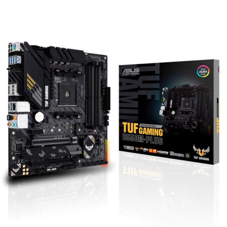 ASUS TUF GAMING B550M-PLUS AMD AM4 (3rd Gen Ryzen™) Micro ATX gaming motherboard