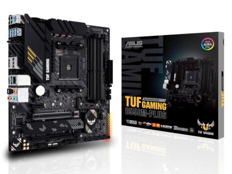 ASUS TUF GAMING B550M-PLUS AMD AM4 (3rd Gen Ryzen™) Micro ATX gaming motherboard