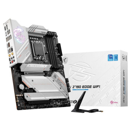 MSI MPG Z790 Edge WiFi Gaming Motherboard (Supports 12th/13th/14th Gen Intel Processors, LGA 1700, DDR5, PCIe 5.0, M.2, 2.5Gbps LAN, USB 3.2 Gen2, Wi-Fi 6E, Bluetooth 5.3, ATX)