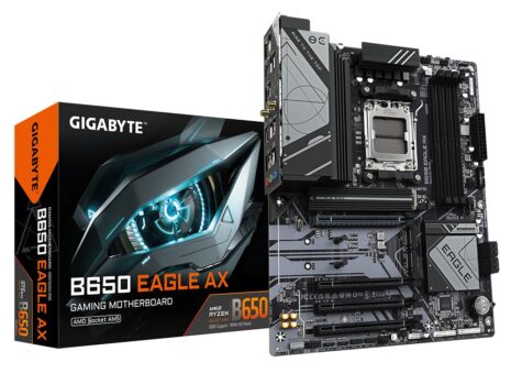 GIGABYTE B650 Eagle AX – AM5 ATX Gaming Motherboard: DDR5, Triple M.2, PCIe 5.0